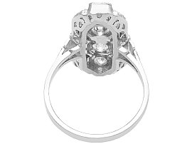 Vertical 5 Stone Diamond Ring for Sale Antique