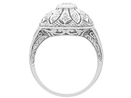 Art Deco 1920s Circular Diamond Ring for Sale 