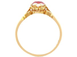 1900s Ladies Gold Garnet Ring for Sale UK
