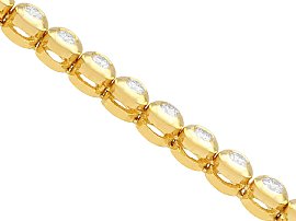 Diamond Tennis Bracelet 18k Yellow Gold 