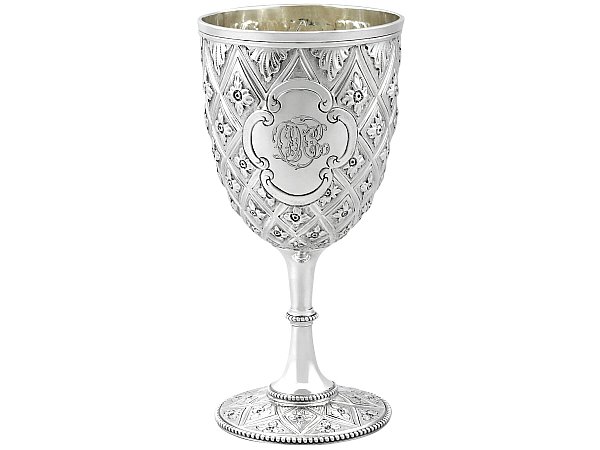 19th Century Wine Goblet for Sale 