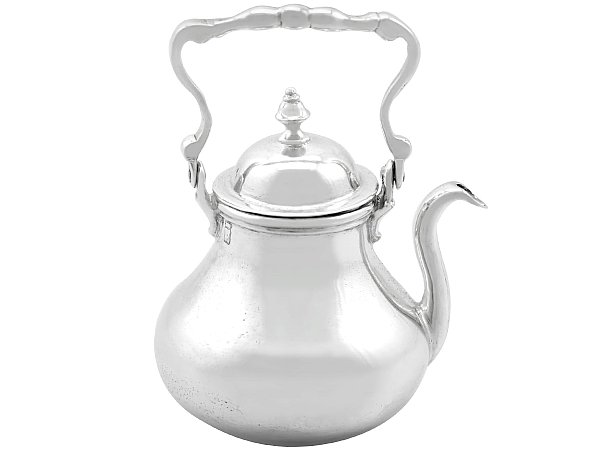 Silver Miniature Tea Kettle