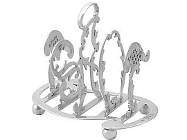Sterling SIlver Toast Rack