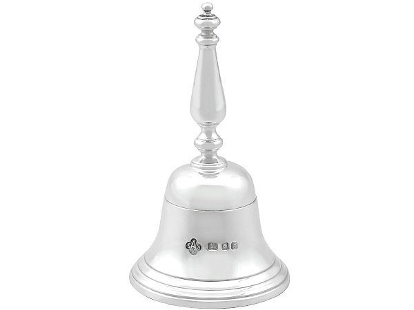 Asprey and Co Silver Table Bell 