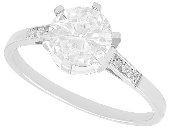 1.44 Carat Diamond Ring Solitaire for Sale