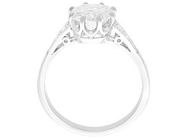 D Coloured Diamond Solitaire Ring UK