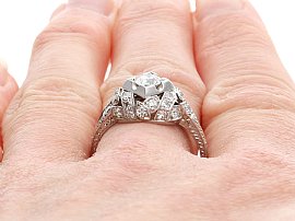 Small Diamond Dress Ring 