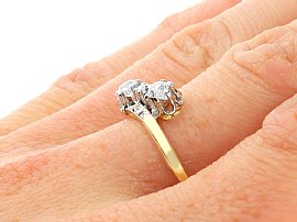 Diamond Ring Wearing
