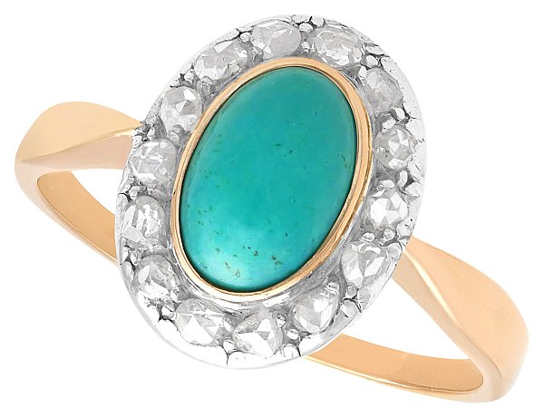 Edwardian Turquoise Ring for Sale