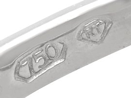 Ruby and Diamond Eternity Ring Hallmarks