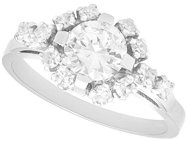 1.09 carat Multi Diamond Ring for Sale
