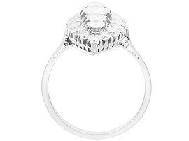 Vintage Marquise Shaped Diamond Cluster Ring UK