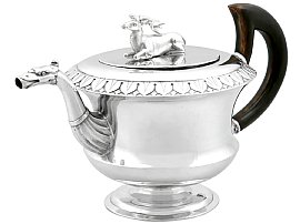German Silver Teapot