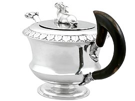 German Silver Teapot