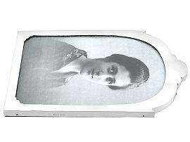 1920s Silver Photo Frame