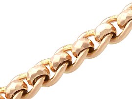 Edwardian t bar watch chain in yellow gold for sale UK