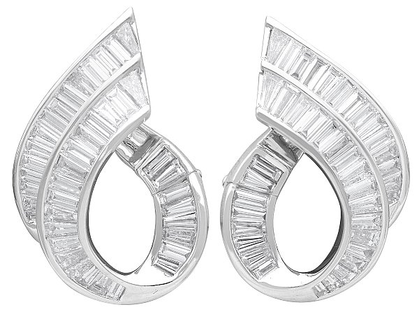 7 carat diamond earrings for sale