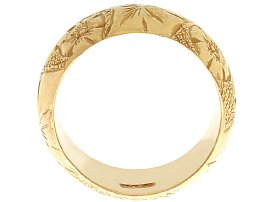 Antique 22ct Gold Band for Sale 