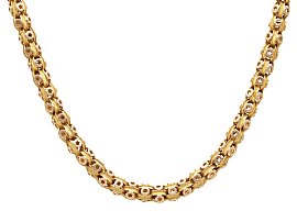 Antique 15ct Yellow Gold Chain Necklace