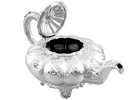 19th Century Teapot in Sterling Silver