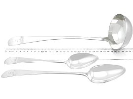 Sterling Silver Spoon Set Size