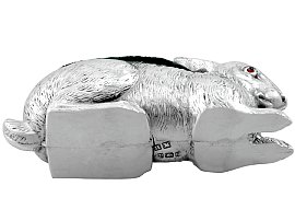 Silver Rabbit Pin Cushion