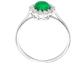1930s Emerald Ring with Diamonds