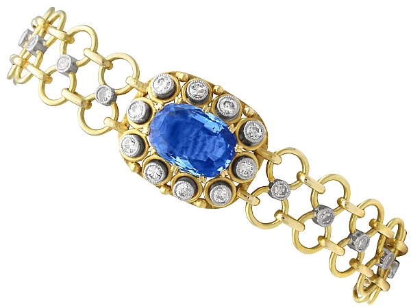 Sapphire Gold Bracelet UK for Sale