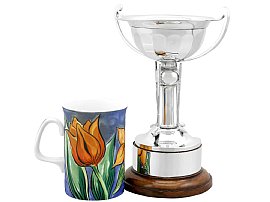 Sterling Silver Golf Theme Trophy Cup