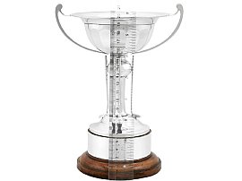 Sterling Silver Golf Theme Trophy Cup