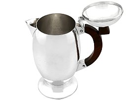 Design Style Coffee Jug Silver