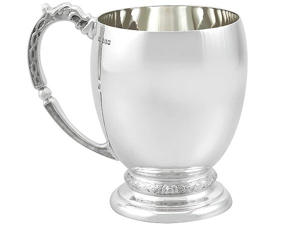 Vintage Lindisfarne Silver Mug