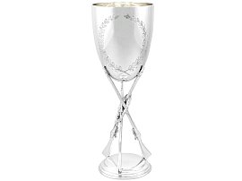 Victorian Sterling Silver Rifle Presentation Cup; C8327