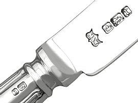 Silver Cutlery Set Hallmarks