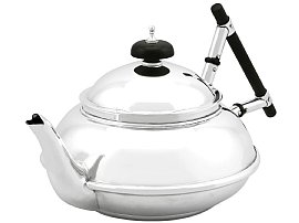 Design Style Silver Teapot