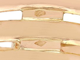 Snake Ring in Gold Hallmarks 