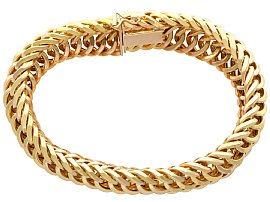 Vintage French Gold Bracelet