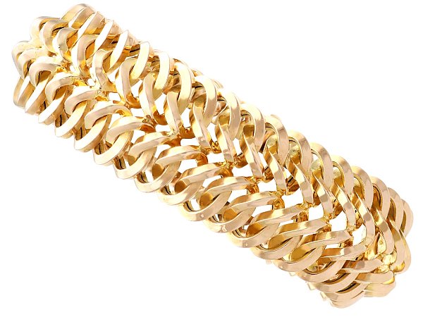 1960s Gold Bracelet for Sale at AC Silver