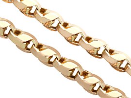 watch chain in yellow gold for sale UK