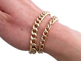 Victorian T Bar Chain in Yellow Gold