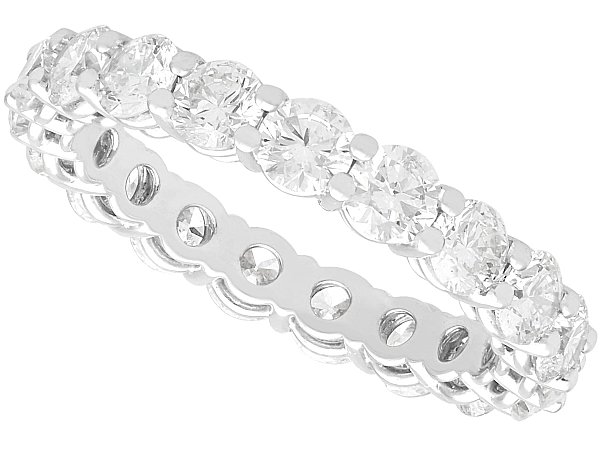 Claw Set Eternity Ring for Sale