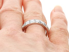 Diamond Eternity Ring Size L ion Finger