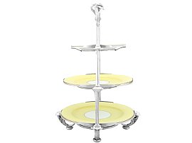 Antique Silver Cake Stand