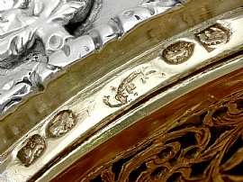 19th Century Vinaigrette in Sterling Silver hallmarks 