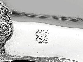 Large Silver Candelabrum 4 Arm hallmarks 