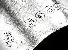 Large Silver Candelabrum 4 Arm hallmarks 