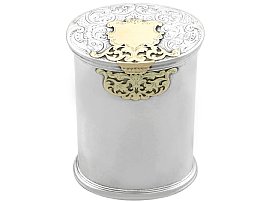 Antique Silver and Gold Box