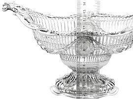Antique Fruit Dish in Sterling Silver size 