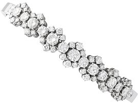 18k White Gold Diamond Bracelet for Sale
