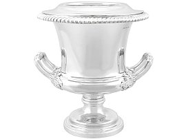 Sterling Silver Wine Cooler - Antique Victorian